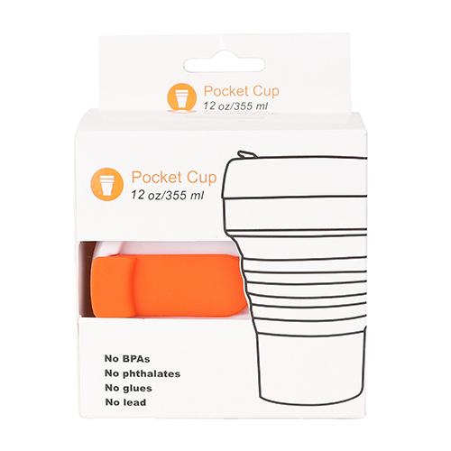 Collapsible Silicon Coffee Cups 