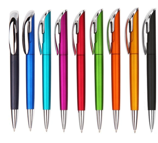 Colourful Plastic Ball Pen 