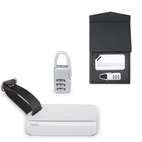 Combination Lock and Luggage Tag