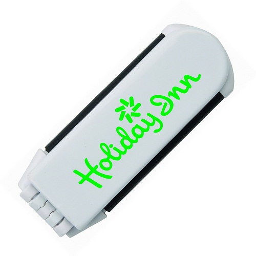 Compact Foldable Hairbrush with Mirror