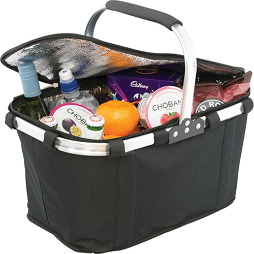 Compact Picnic Cooler Basket