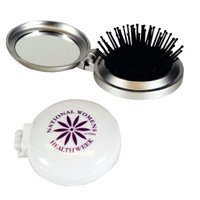 Compact Pop Up Brush / Mirror Set