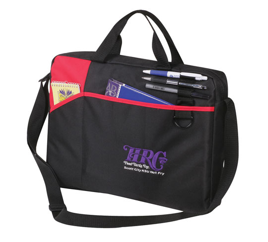 Conference Bag with a Metal Loop
