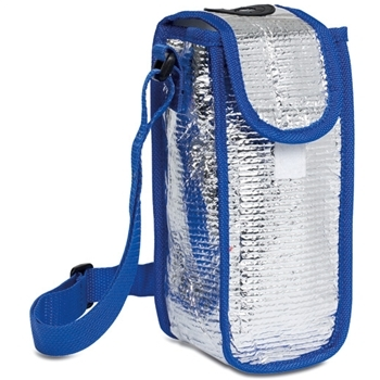 Cooler bag in aluminium