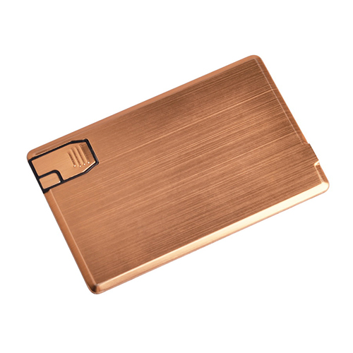 Credit Card Power Bank with USB Flash Drive 