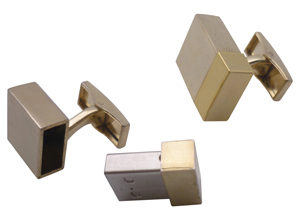 Cufflink USB Flash Drive Set 