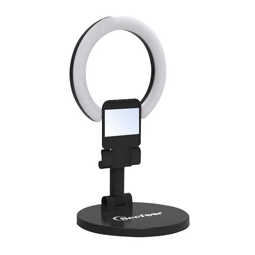 Custom 2-in-1 Folding Mobile Phone Bracket LED Ring Light