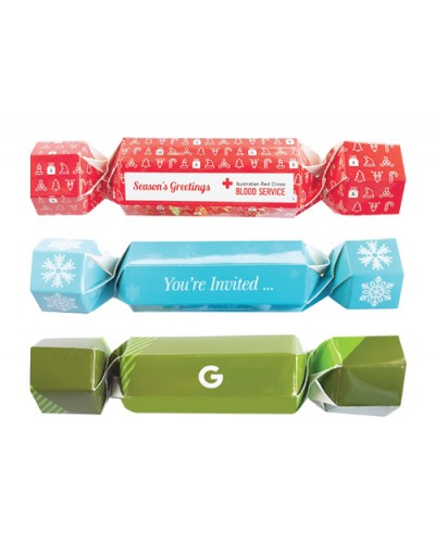 Custom Christmas Cracker with Chocolate Filling