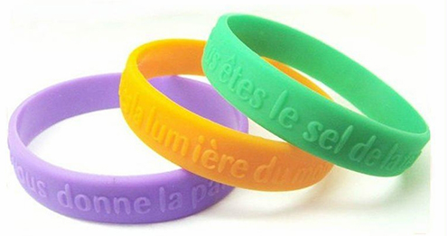 Custom Silicon Wristband