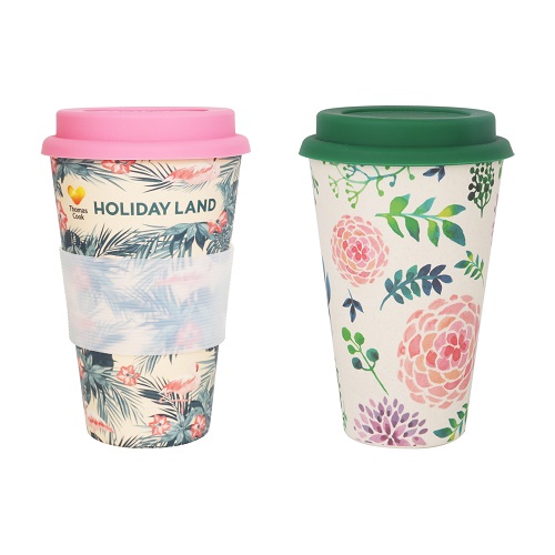Customised Reusable Bamboo Coffee Cup