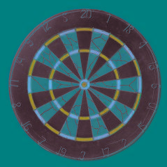 Dartboard With Reverse Side