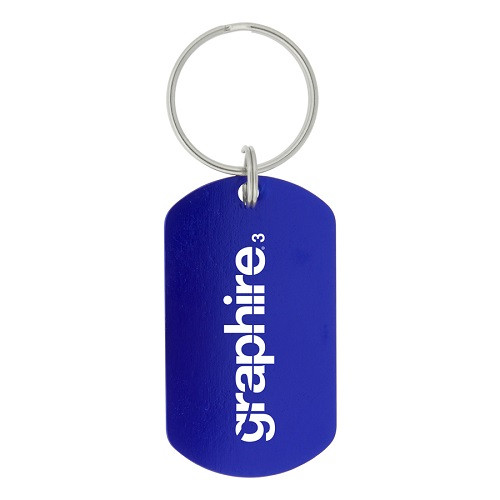 Dog Tag Key Chain 