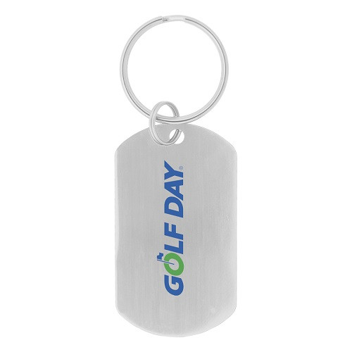 Dog Tag Key Chain 