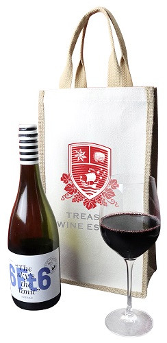 Double Jute Wine Bag