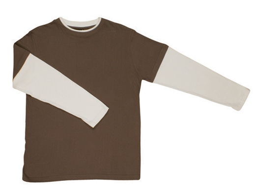 Double Sleeve & Rib T-Shirt Unisex 