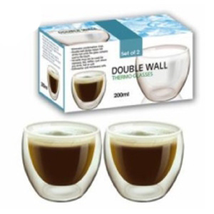 Double Wall Coffee Mug 200ml