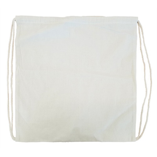 Drawstring Calico Bag 