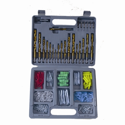 Drill-Em Drill bit and wall anchor set