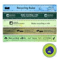 Echo Rule Recycled Plastic Ruler 30Cm