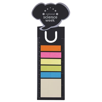 Elephant Dye Cut Bookmark & Ruler with Noteflags
