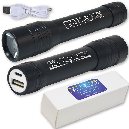 Flash Power Bank and Torch