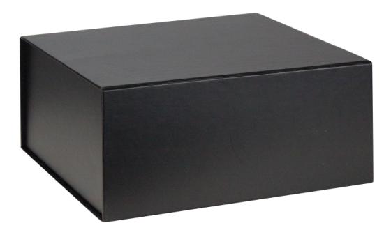 Flat pack magnetic box - large