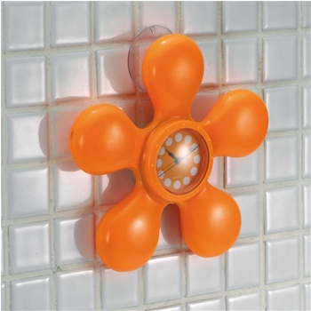 Flower Clock With Suction Cup 