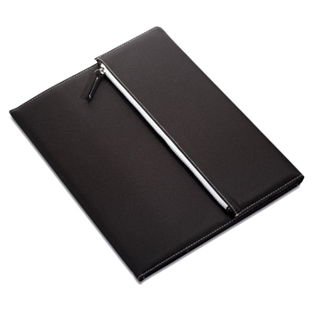 Folder With Zipped Pocket Flap 
