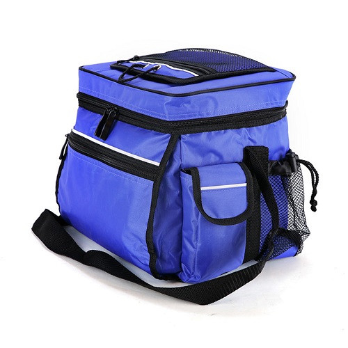Front Zippered Pocket Cooler Bag 