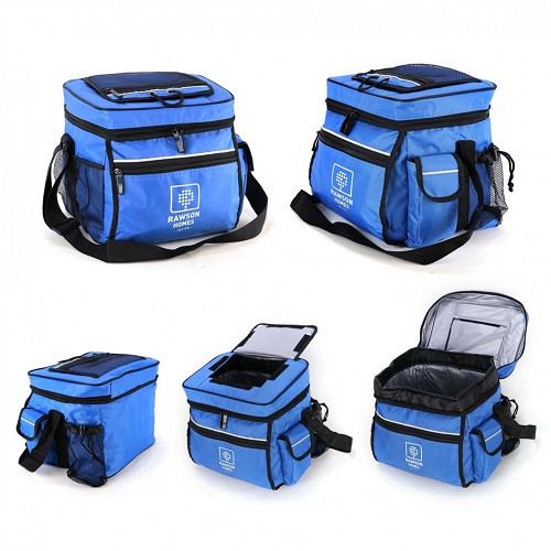 Front Zippered Pocket Cooler Bag 