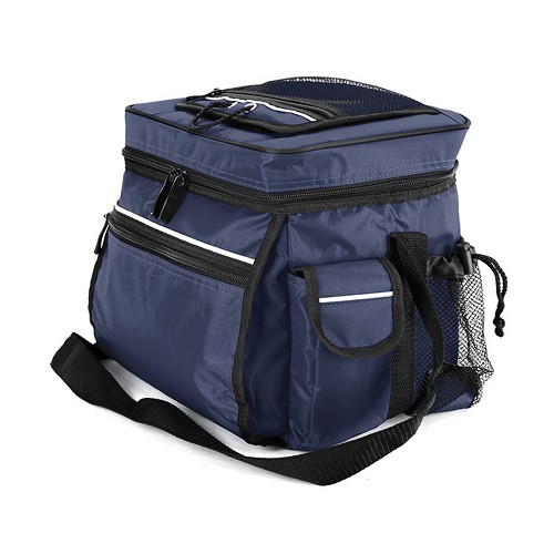 Front Zippered Pocket Cooler Bag 