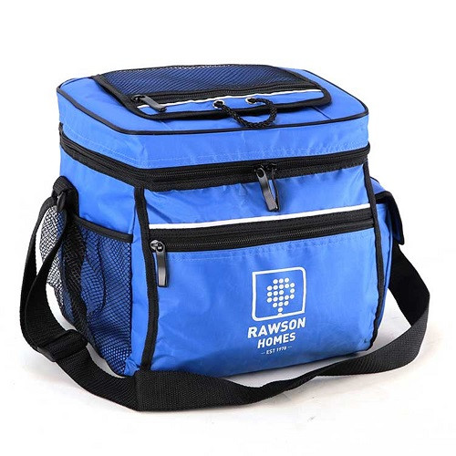 Front Zippered Pocket Cooler Bag