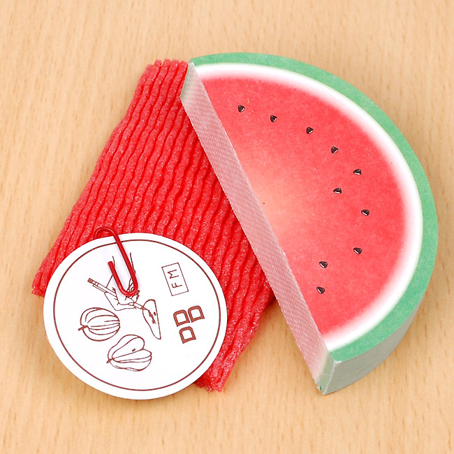 Fruit Shape Notepad-Watermelon 