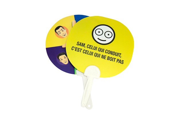 Full Colour Print Hand Fan