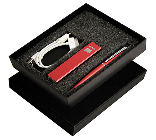 Gift Set with Charger, Cable & Pen