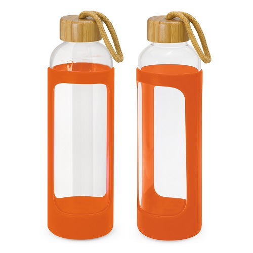 Glass Bottle with Silicone Sleeve 