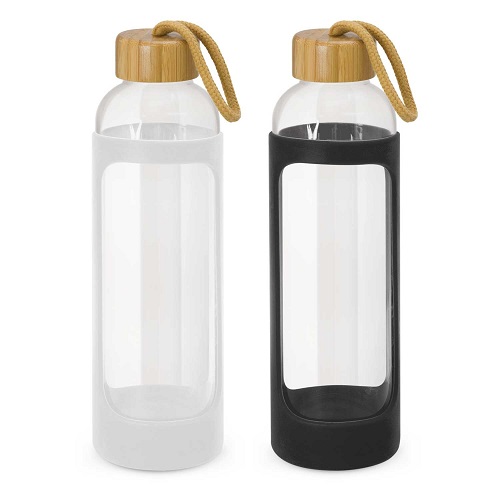 Glass Bottle with Silicone Sleeve