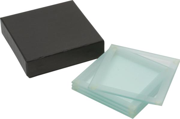 Glass Coaster Set