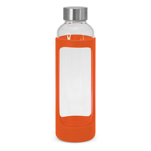 Glass Water Bottle -Silicon Sleeve 