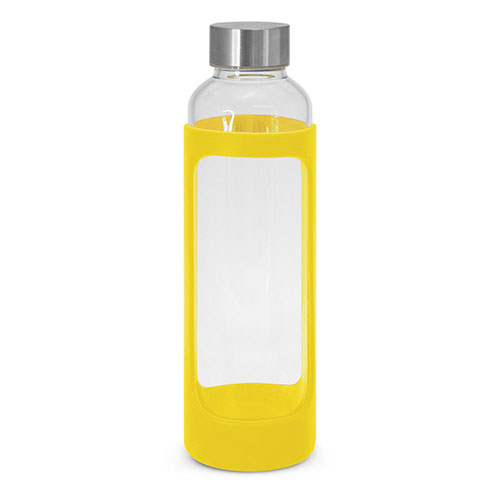 Glass Water Bottle -Silicon Sleeve 