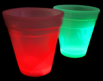 Glow Cups x 4