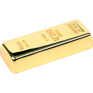 Gold Bar Flash Drive