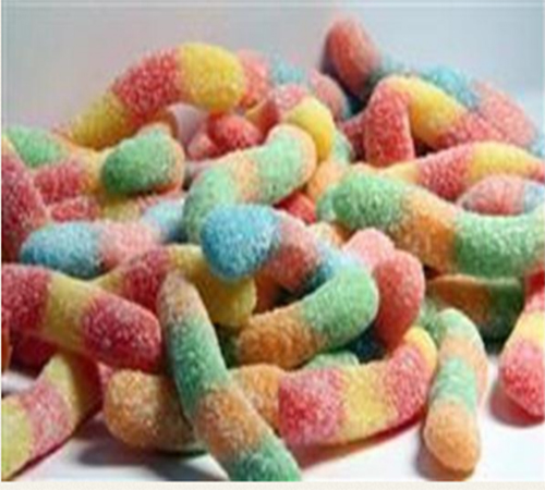 Gummy Sour Worms in 200g Bag