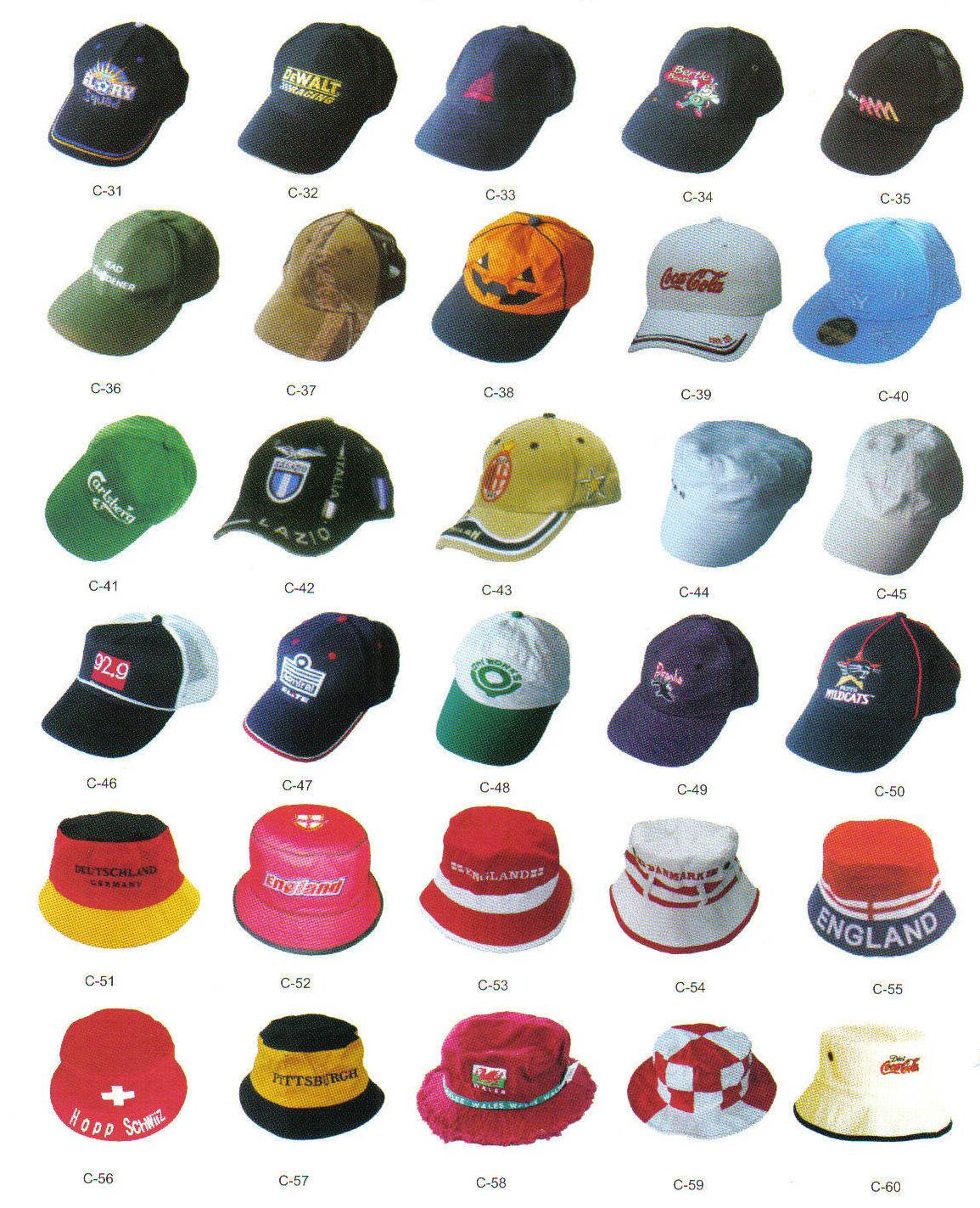 Hats and Caps - Indent 