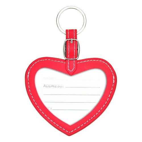 Heart Shaped Luggage Tag 