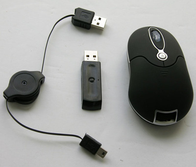 High Resolution Wireless Optical Mouse 