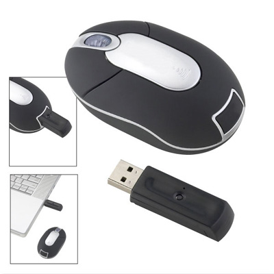 High Resolution Wireless Optical Mouse 