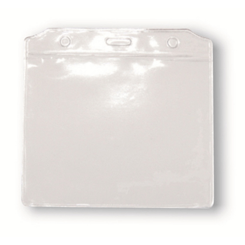 Horizontal PVC Clear Card Holder 