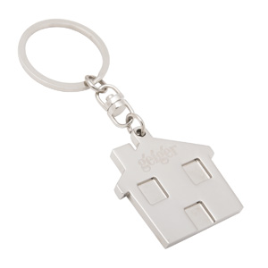 House Keyring in Black Gift Box