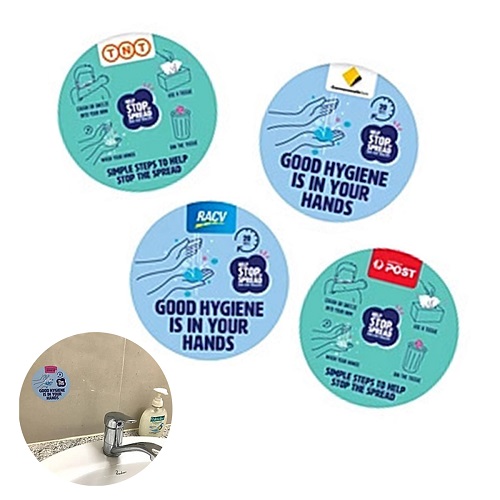 Hygiene Reminder Sticker